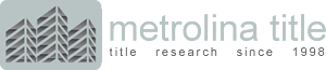 Metrolina Title Research